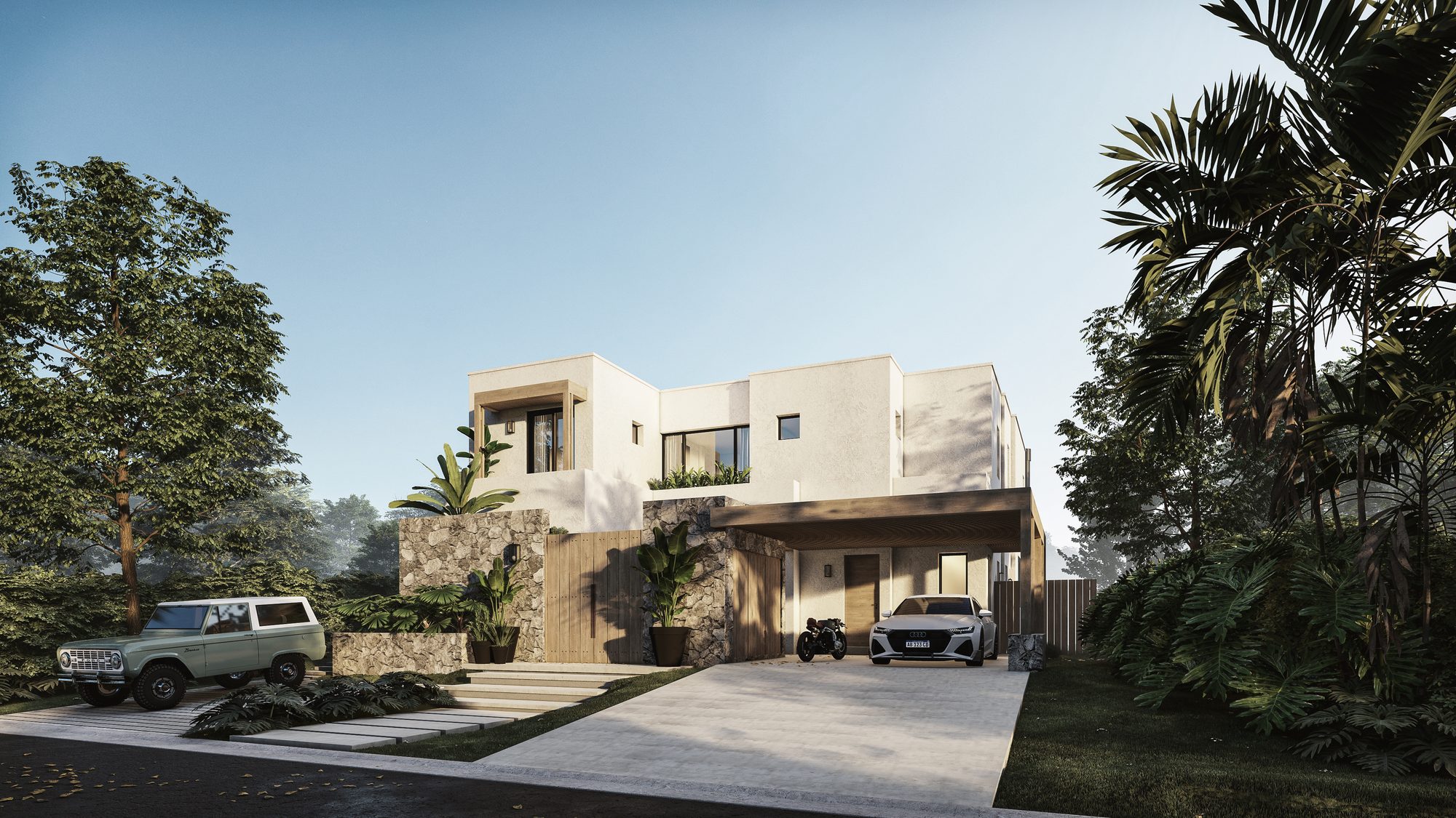 Casa Laguna, vivienda en San Fermín, Tigre (foto 1 de 5) — CORNER Arquitectura