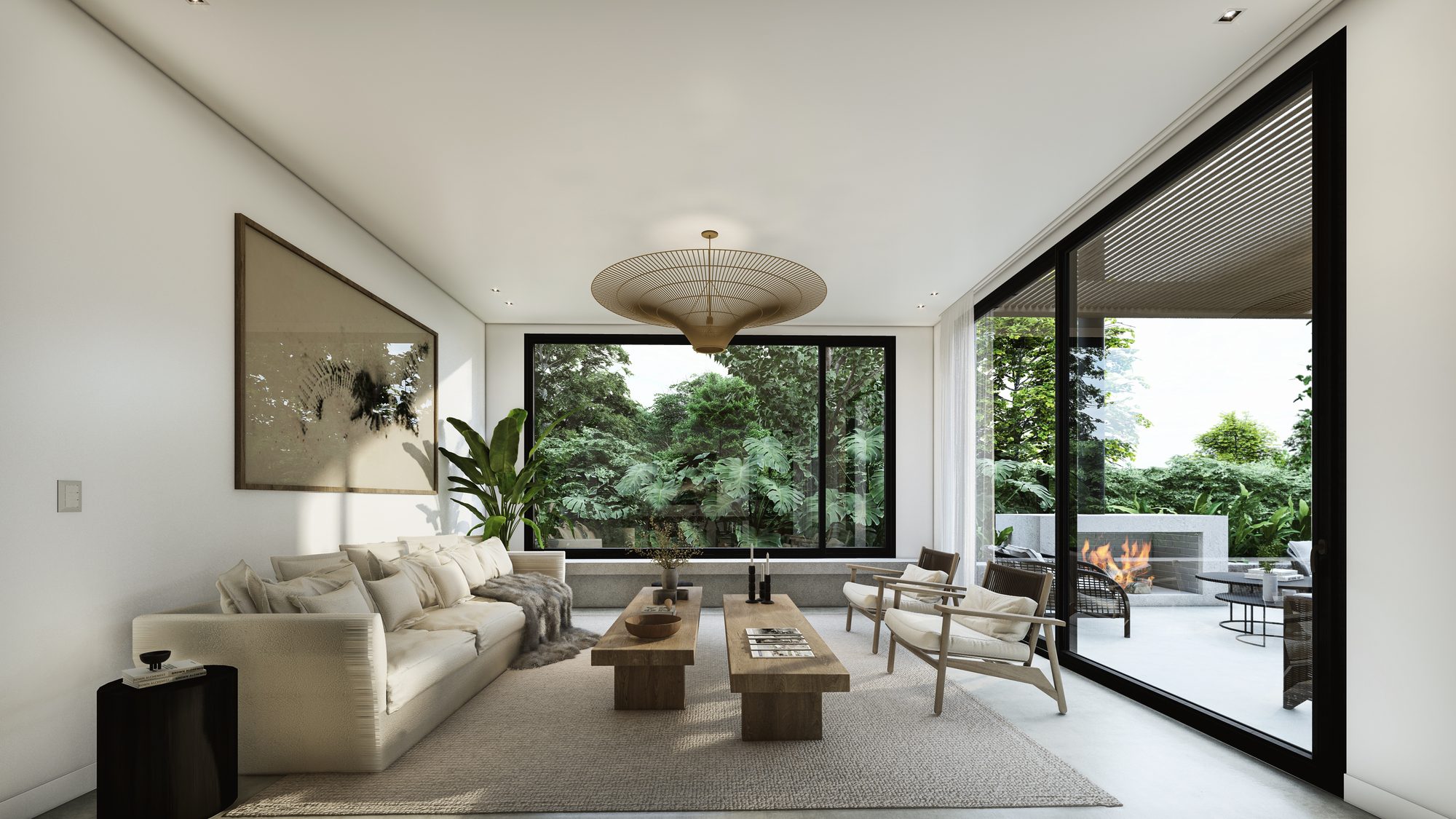 Casa Laguna, vivienda en San Fermín, Tigre (foto 4 de 5) — CORNER Arquitectura