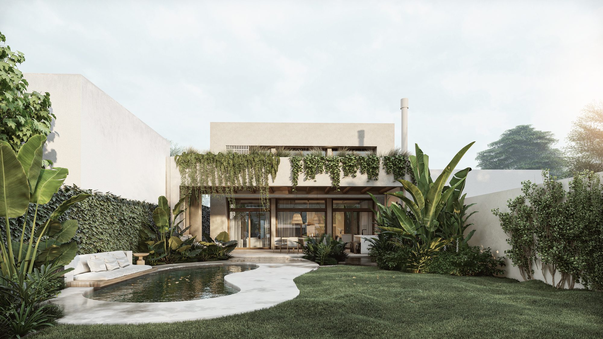 Casa Oasis, vivienda en San Ginés, San Fernando (foto 1 de 6) — CORNER Arquitectura