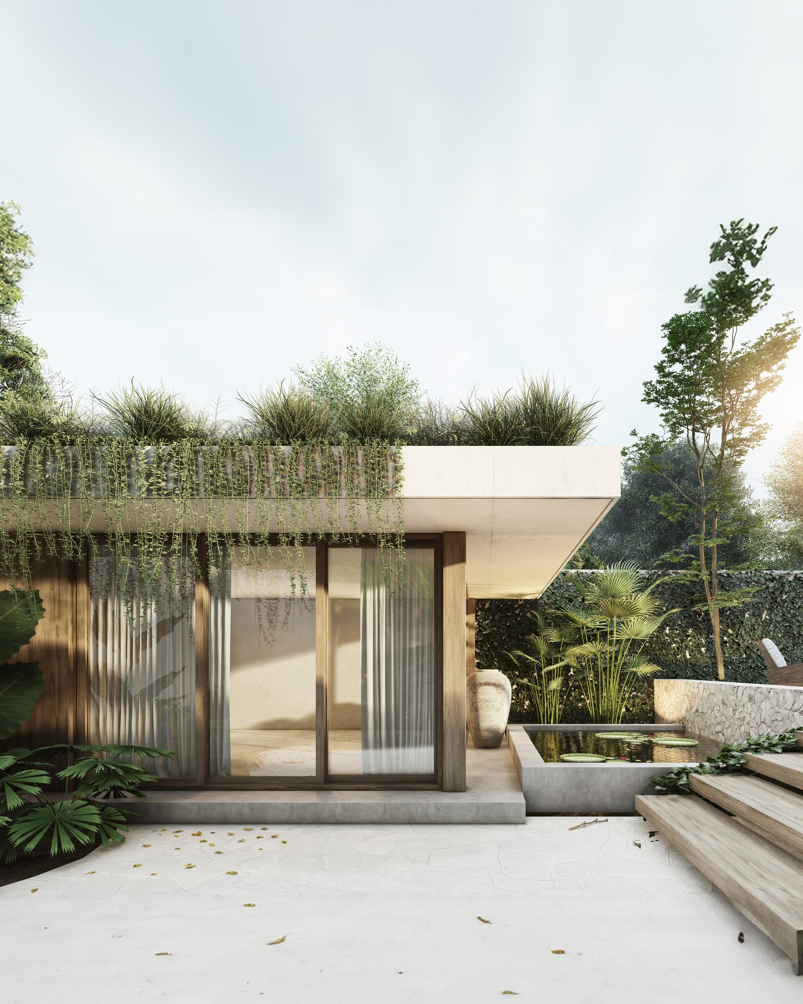 Casa Oasis, vivienda en San Ginés, San Fernando (foto 2 de 6) — CORNER Arquitectura