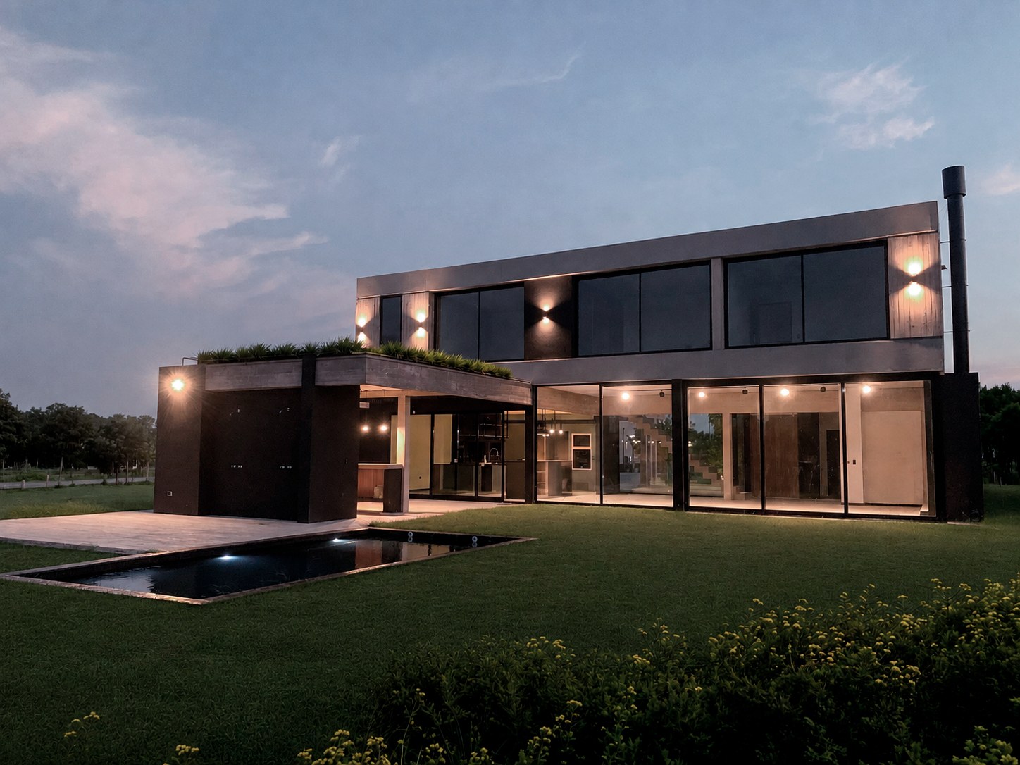 Casa Trama, vivienda en Escobar (foto 1 de 4) — CORNER Arquitectura