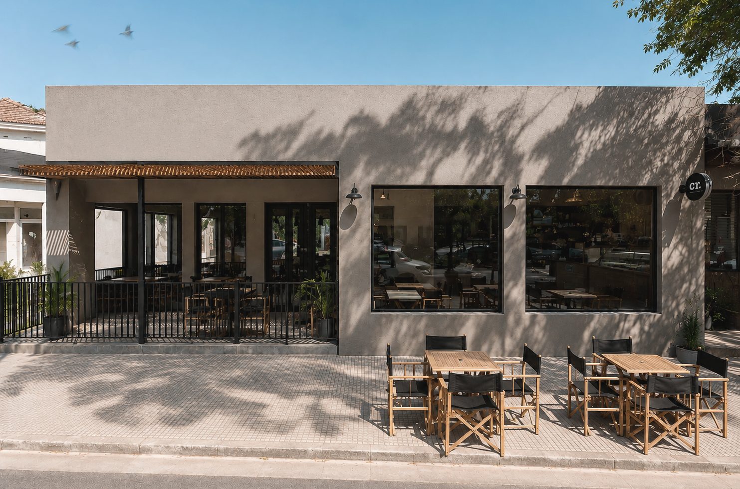 CR Heladería Artesanal, arquitectura comercial — CORNER Arquitectura